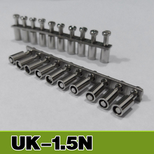 UK1.5N Din Rail Terminal Blocks Accessories Jumper Bars FB1-10-4 2024 - buy cheap