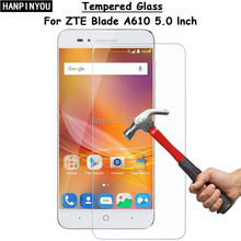 For ZTE Blade A610 A 610 5.0" Clear Tempered Glass Screen Protector Ultra Thin Explosion-proof Protective Film + Cleaning Kit 2024 - buy cheap