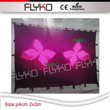 P40MM  led edit software led video curtain for night club DMX led curtain LED curtain screen 2024 - buy cheap