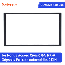Seicane-Kit de marco de Fascia universal para Honda Accord Civic, CR-V, Odyssey, HR-V, doble Din, 173x98 2024 - compra barato