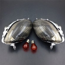 Aftermarket free shipping motorcycle parts Turn Signals For Suzuki 1999-2003 2004 2005 2006 2007   Hayabusa GSXR1300 R Smoke 2024 - buy cheap