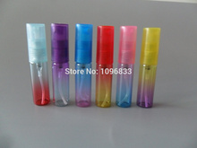 5ML Colorful Glass Perfume Bottle, Small Parfum Vials, 5CC Perfume Atomizer, Empty Sample Bottles, Glass Spray Bottle,100pcs/Lot 2024 - buy cheap