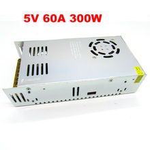 Modo de conmutación 5V 60A 300W fuente de alimentación 5V 300W transformador de controlador de LED 300w,AC110V 220V a 5v transformador de iluminación para tira led 2024 - compra barato