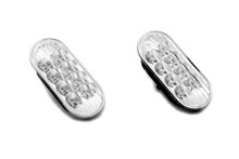 Par de luces LED de posición lateral, lentes transparentes blancas para vw Passat B5, B5.5, 1998, 1999, 2000, 2001, 2002, 2003, 2004 2024 - compra barato