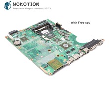 NOKOTION For HP Pavilion DV7 DV7-3000 Laptop Motherboard Socket S1 DDR2 HD4500 Free cpu DAUT1AMB6E0 574681-001 MAIN BOARD 2024 - buy cheap