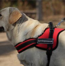 Arnés acolchado para perro grande, accesorio ajustable y suave, para Paseo de perros pequeños, S, M, L, XL, productos para mascotas 2024 - compra barato