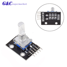 1PCS 360 Degrees Rotary Encoder Module For  Arduino  Brick Sensor Switch Development Board KY-040 With Pins ky 040 2024 - buy cheap
