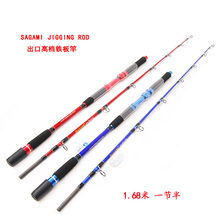 Hot Sale! Lurekiller Brand NewJigging rod High Carbon 37kgs Jig Master boat rod 1.68m 2 sections ocean game rod 2024 - buy cheap