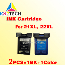 2x ink cartridges compatible for hp21 21xl for 21 22 22xl Dsekjet D1360/D1460/D2360/D2460/3920/3940/F370/F380/F2120 2024 - buy cheap
