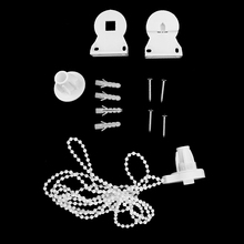 Plastic Roller Blind Accessories with 37.40" Long Bead Chain 25mm Tube Fitment Curtain Roller & Bracket Part Kit 2024 - buy cheap