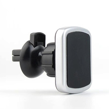 Универсальный автомобильный держатель с зажимом для кабеля, 360 градусов, магнитный автомобильный держатель для телефона, GPS подставка, вентиляционное отверстие, магнитное крепление для iPhone XS XR Max 2024 - купить недорого