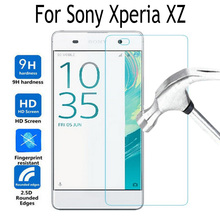 Capa protetora de vidro temperado para sony xperia xz, capa de proteção para sony xperia x z f8332 f8331 f 8332 com película de proteção 2.5d 2024 - compre barato