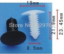Free Shipping 100PCS Auto Plastic Retainers Car Fastener Rivet  Clips Plastic Clips Snap Automotive Plastic Fastner Screw Clips 2024 - buy cheap