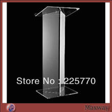 Transparent Acrylic school Lectern /acrylic platform /perspex rostrum /plexiglass dais cheap church podium 2024 - buy cheap