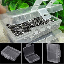 Brand New and High Quality 1Pc Transparent Fishing Lure Tackle Hook Bait Plastic Storage Box Container Case 2024 - buy cheap