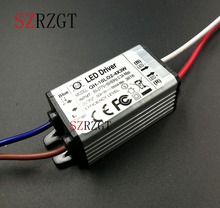 10W AC85-277V Controlador LED 2-4x3W 600mA DC6-13V fuente de alimentación LED lámpara de techo de corriente constante envío gratis 2024 - compra barato