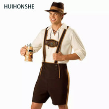 Plus Size Men's Oktoberfest Costumes Traditional German Bavarian Beer Male Cosplay Halloween Octoberfest Festival Party Clothes 2024 - buy cheap