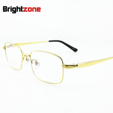 New Men's Titanium Eye Glasses Frames 100% Pure Titanium Eyeglasses Full Rim Optical Prescription Eyewear Big Size 56-18-145mm 2024 - buy cheap
