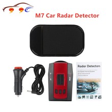 M7 360 Degree Car Radar Detector 16 Band Russia / English Led Display Voice Alert Warning Anti Radar Detector Xk Nk Ku Ka Laser 2024 - buy cheap