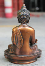Estátua de bronze chinesa para decoração, estátua budista pura de bronze do tibete, estátua de buda shakyamuni de lótus, decoração em cobre 2024 - compre barato