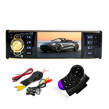 4019B 4.1 inch 1 Din Car Radio Auto Audio Stereo FM Bluetooth 2.0 Support Rear View Camera USB Steering Wheel Remote Control 2024 - buy cheap