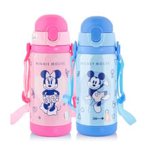 Disney Mickey Minnie Cartoon LeakproofAnime Cup Vacuum 304 austenitic Stainless Steel health and safety thermos cup 400 ML 2024 - buy cheap