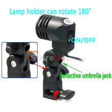 Cmaera Lamp Bulb Holder Socket Flash Umbrella Bracket 2024 - buy cheap