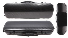 Yinfente 4/4 Violin Case Box Black Mixed Carbon Fiber Oblong Case Strong Light 2.1kg Music sheet bag Full size 2024 - buy cheap