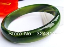 Big Rare Natural Color green Fine Stone BANGLE Bracelet #2206 2024 - buy cheap