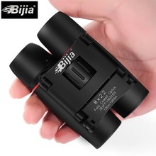 Free shipping BIJIA 8x22 mini folding binoculars professional telescope opera glasses for hunting travel,walking,match, climbing 2024 - buy cheap