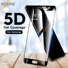 KISSCASE Tempered Glass on the for Samsung A5 A7 A3 2017 A6 2018 Protective Glass For Samsung J3 J5 J7 2017 Screen protector 2024 - buy cheap