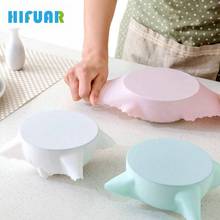 HIFUAR Silicone Food Covers Saran Wrap Food Fresh Keeping Saran Lid High Stretch Seal Vacuum Container Cover Kitchen Food Covers 2024 - buy cheap
