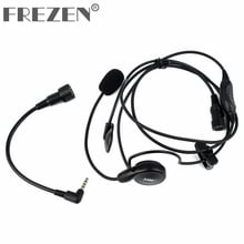 Advanced Unilateral Headphone Mic Neckband Earpiece Cycling Field Tactical Headset For Yaesu Vertex VX-3R FT50R 60R Radio 2024 - buy cheap