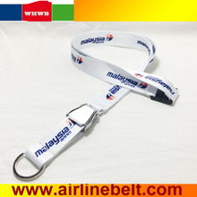 Malaysia airline airplane aircraft seat belt buckle lanyard key chain keyring safety buckle airways lanyard strap for pilot crew 2024 - buy cheap