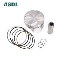 Conjunto de pistão e anéis para motor de motocicleta, para suzuki dr250 e an250 dr250s dr250sh dr250r drive an250 kit de anéis std 73mm # b 2024 - compre barato