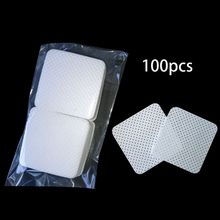 100Pcs/Bag Disposable Eyelash Extension Glue Removing Cotton Pad Bottle Mouth Wipes Patches Makeup Cosmetic Cleaning Tool 2024 - buy cheap