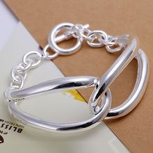Elegant Gorgeous Design H238 Pretty Silver Plated Bracelets For Women Wholesale Charm Jewelry Fashion Jewelry Angel Bracelet 2024 - buy cheap