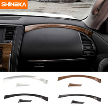 Shineka-capa de painel decorativa em abs para nissan patrol y62, 2017 + 2024 - compre barato