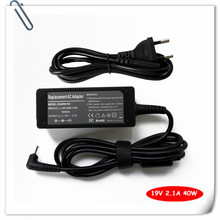 Cable de alimentación adaptador de CA cargador de ordenador portátil para ASUS Mini EE PC 19 V 2.1A AC adaptador 2,5x0,7mm 1015PE 1015PN 1015PEM Notebook 2024 - compra barato