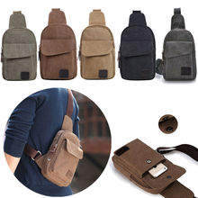 Peito Pequeno Sling Saco de Viagem Da Lona dos homens quentes Tênis Para Caminhada Casuais Zíper Corpo Cruz Mensageiro Ombro Mochila Pequena 2024 - compre barato