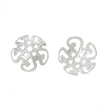 Doreenbeads contas tampas flores cor prata (ajuste 10.0mm contas) 10.0mm x 10.0mm,1000 peças 2024 - compre barato