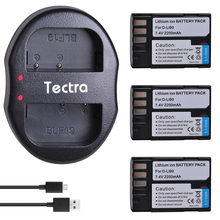 Tectra 2200 мАч 3 шт. D-Li90 D Li90 батарея для цифровой камеры PENTAX K-7 K-7D K-5 II 645D K01 DLi90 батарея + USB двойное зарядное устройство 2024 - купить недорого
