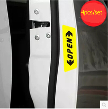 Funda de seguridad para puerta abierta de coche, accesorio decorativo para Skoda Octavia Yeti Roomster Fabia Rapid Superb 2024 - compra barato