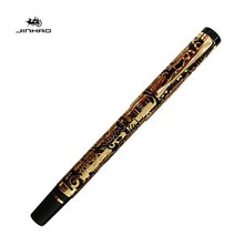 Jinhao luxury Business Pen School Supplies Golden Dragon Embossed Roller Ball Pen Writing Pen 2024 - buy cheap
