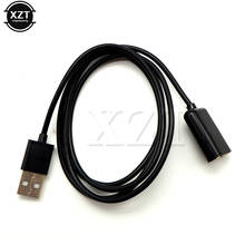 2018 Новый 1 м USB 2,0 удлинитель для передачи данных штекер-гнездо 50 см 1 м удлинитель зарядный дополнительный кабель для iPhone для Samsung для MP3 2024 - купить недорого