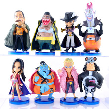 Anime una pieza Boa Hancock Bartholemew Kuma donquijote doflamenco Jinbe Gekko Moria Buggy Mihawk PVC figuras modelo juguetes muñeca 2024 - compra barato