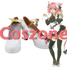 FGO Fate Grand Order Astolfo-zapatos de tacón alto para Cosplay, botas, accesorios para Halloween 2024 - compra barato