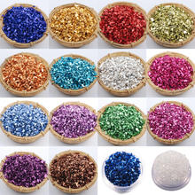 Wholesale prices 450g/Bag Broken Glass Rhinestones for Nails Gems 3D Mix Nail Art Rhinestone Decorations Stones 2024 - buy cheap