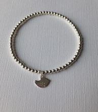 Pulseira de liga de prata estilo misto pássaro coração cruz sol elástico extensível fio de pulso pulseira bracelete joias femininas b388 2024 - compre barato