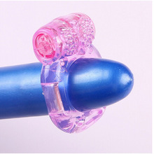 1 шт. секс-игрушки для взрослых мужчин, вибрирующие ошейники, кольцо для пениса 02LP 2WBB O35 2024 - купить недорого